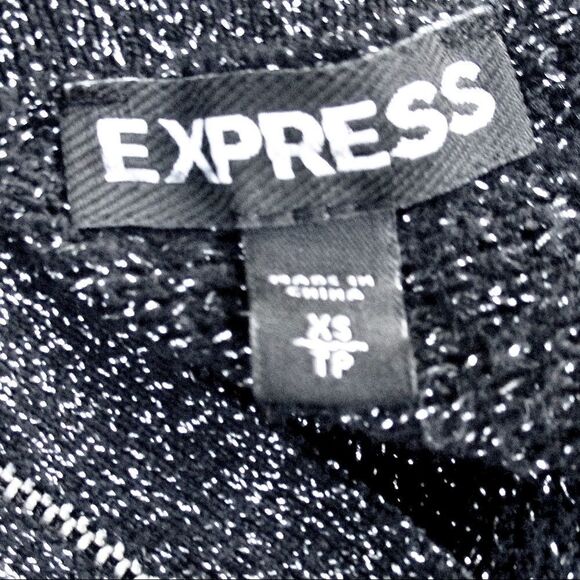 Express Zippered Hi-Low Sweater - Picture 5 of 6